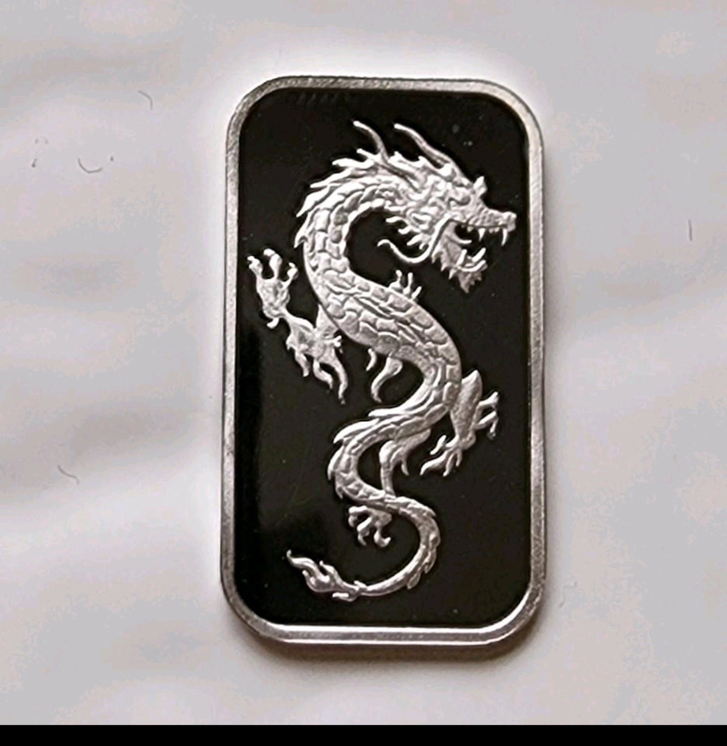 5 Grams .999 Silver Bar - Dragon