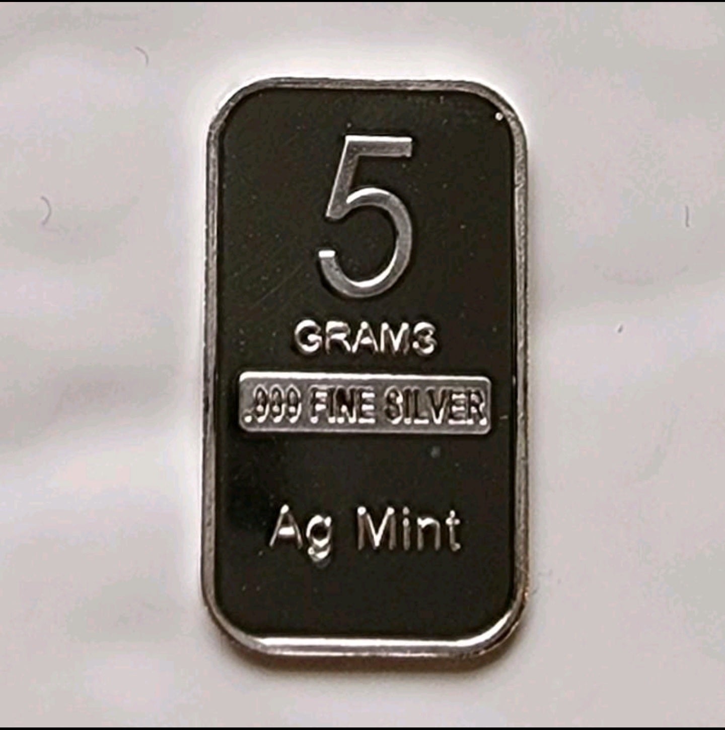 5 Grams .999 Silver Bar - Dragon